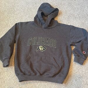 Champion Kids Charcoal Colorado Hoodie